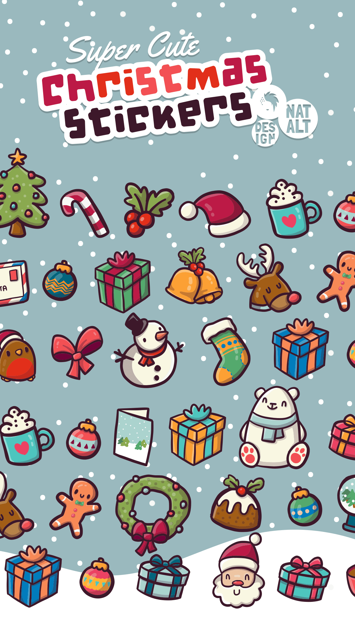 Cute Christmas Icons